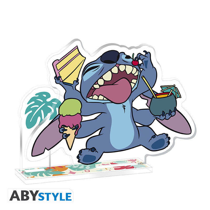 Mini figura acrilica abystyle disney stitch