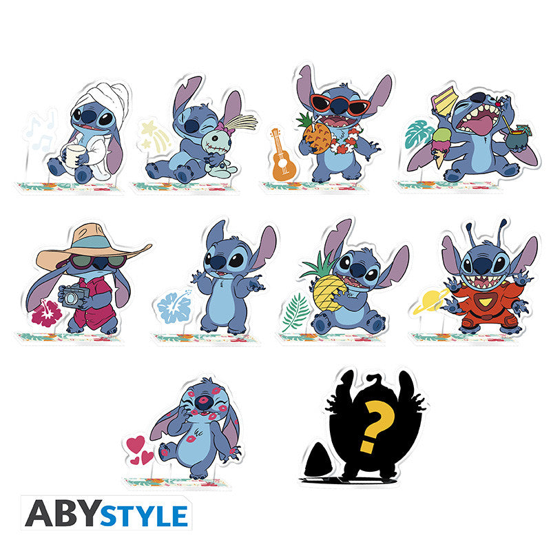 Mini figura acrilica abystyle disney stitch