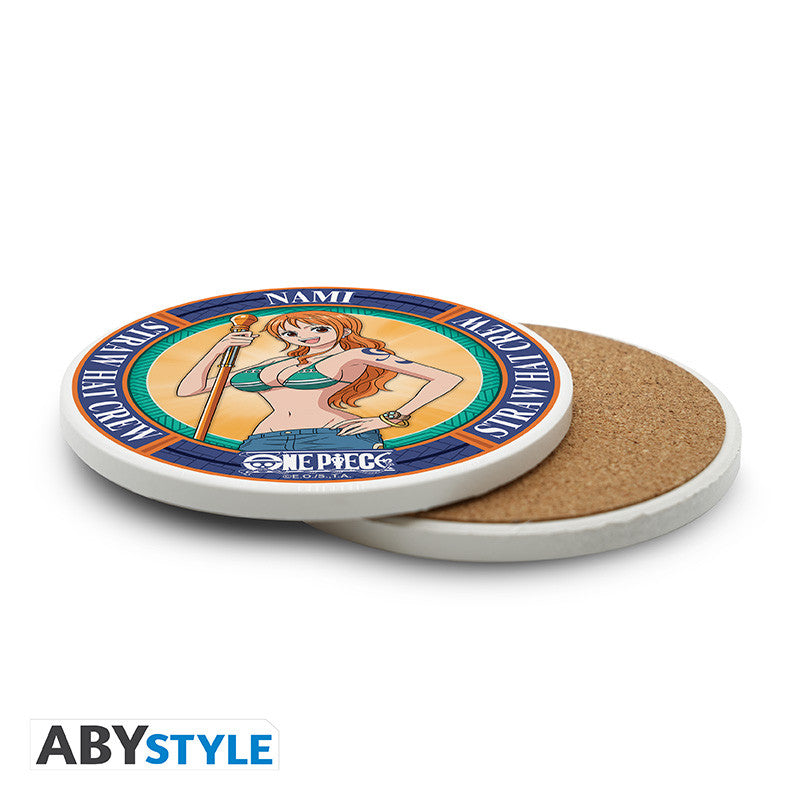 Posavasos cermica abystyle one piece nami
