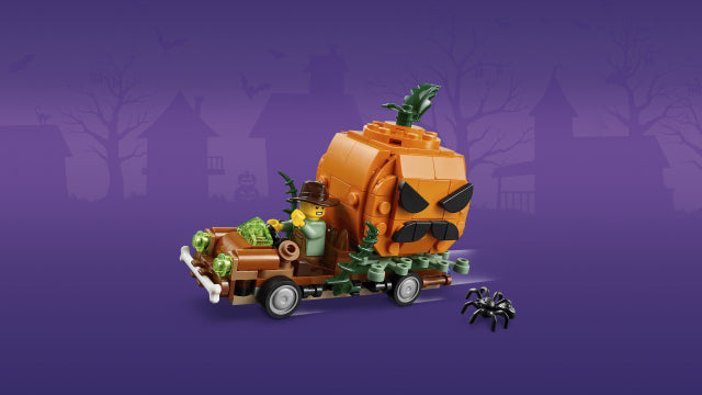 Lego camioneta calabaza