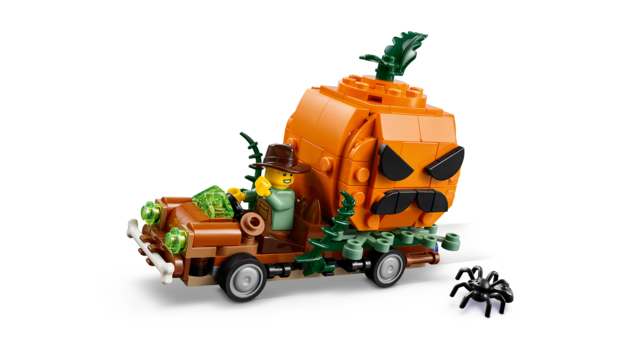 Lego camioneta calabaza