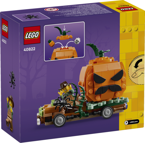 Lego camioneta calabaza