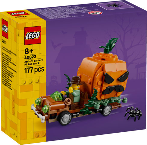 Lego camioneta calabaza