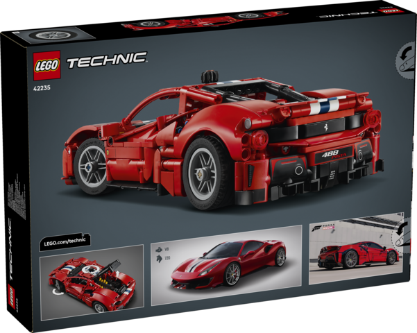 Lego technic coche ferrari