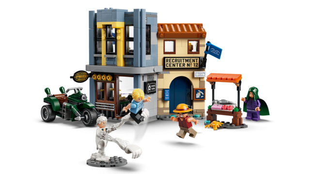 Lego one piece netflix duelo contra