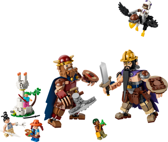 Lego one piece netflix dorry vs