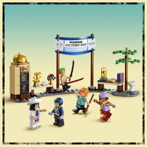 Lego one piece netflix marina garp