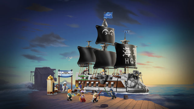Lego one piece netflix marina garp