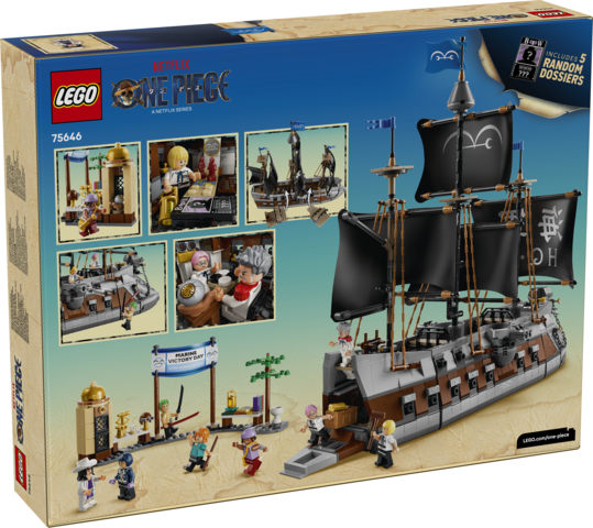 Lego one piece netflix marina garp