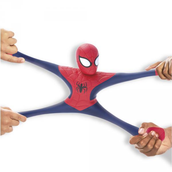 Marvel | Figura Spider-Man Goo Jit Zu | Más de 20 cm | Estirable y Crujiente | Bandai