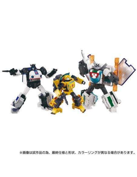 Set Transformers Takara Tomy Dramatic Capture Cybertron Chase | Bumblebee Jazz Wheeljack G1