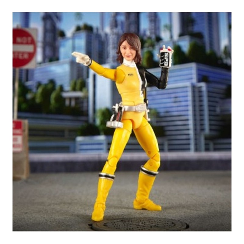 Power Rangers S.P.D. Yellow Ranger | Figura de Acción Lightning Collection | Hasbro