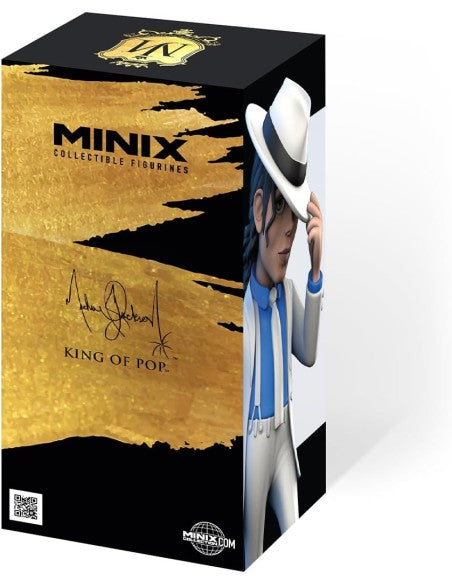 Michael Jackson Traje Blanco | Figura Minix Music #107 | Coleccionable