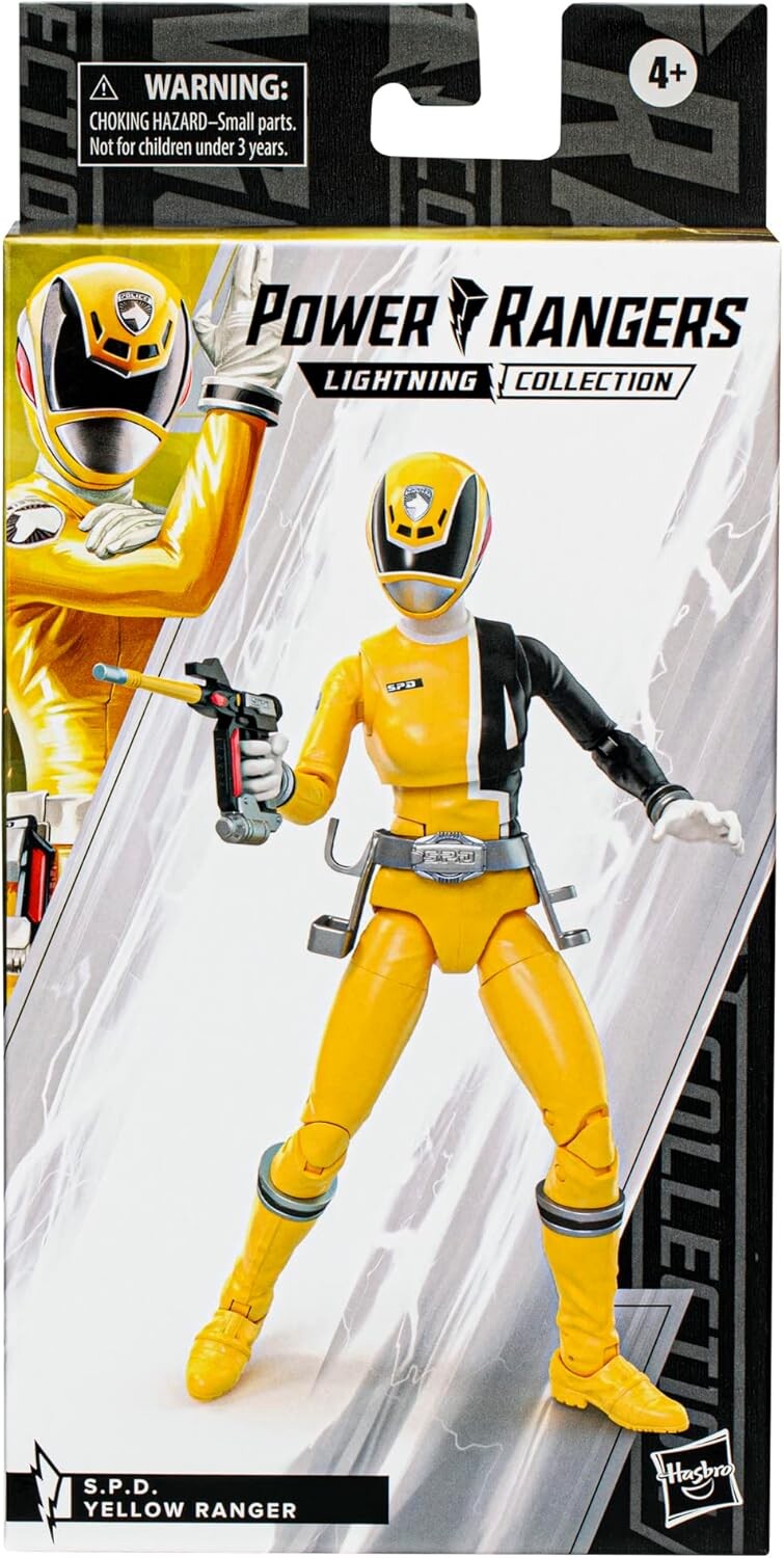 Power Rangers S.P.D. Yellow Ranger | Figura de Acción Lightning Collection | Hasbro