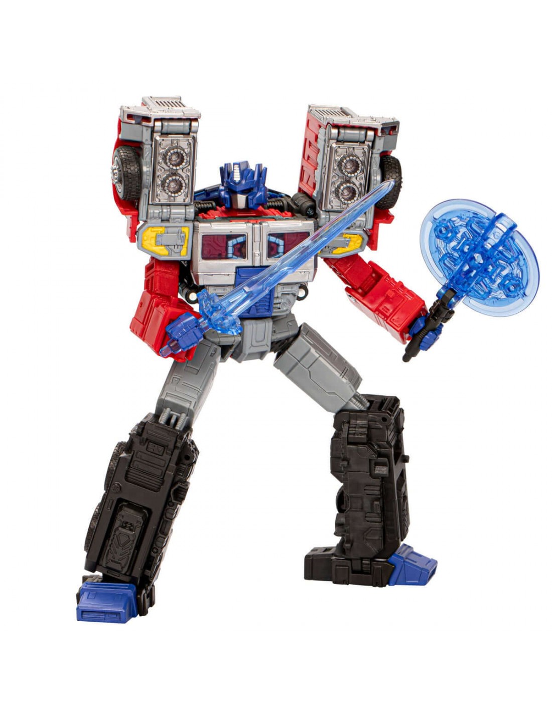 G2 Universe Laser Optimus Prime | Figura Transformers Legacy United Leader Class | 19 cm | Hasbro