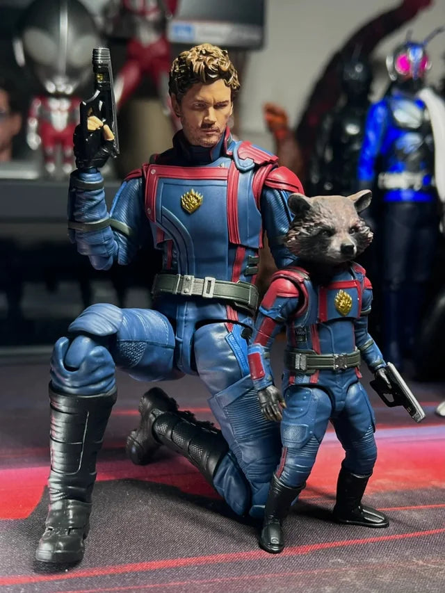 Tamashii Nations | Star-Lord & Rocket Raccoon (Guardianes de la Galaxia) | S.H.Figuarts | 15 y 6 cm | Tamashii Nations / Bandai Spirits
