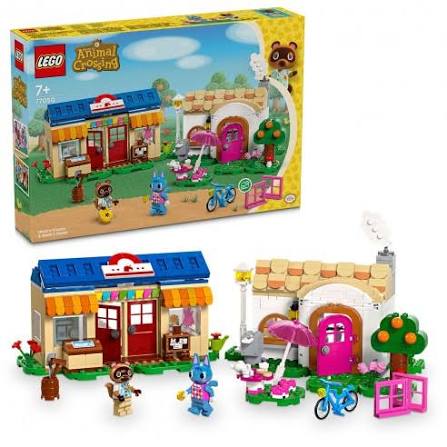 LEGO Animal Crossing | MiniNook y Casa de Minina (77050) | 535 Piezas | +7 Años