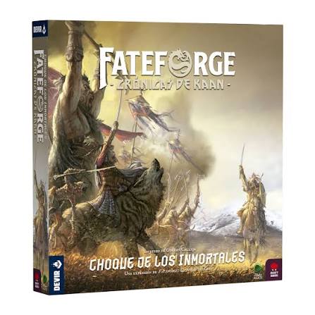 Fateforge: Crónicas de Kaan – Choque de los Inmortales | Expansión | 1-4 Jugadores | Devir