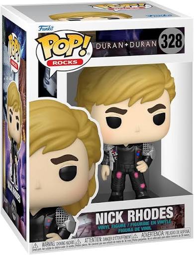 Nick Rhodes | Figura Funko Pop! Rocks #328 | Duran Duran Wild | 9 cm