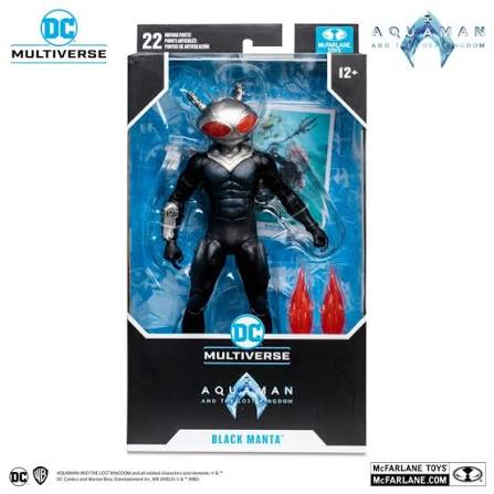 Aquaman 2 | Figura Black Manta aprox. 18 cm | McFarlane Toys