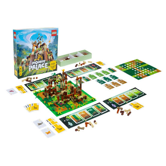 LEGO Monkey Palace | Juego de Mesa Estratégico | 2-4 Jugadores | +10 Años | Dotted Games