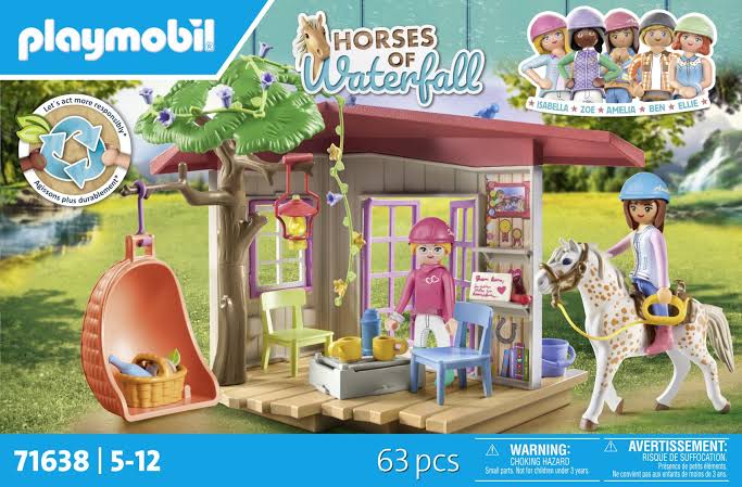 Playmobil Horses of Waterfall | Caseta Club de Equitación | Isabella y Amelia | Playmobil