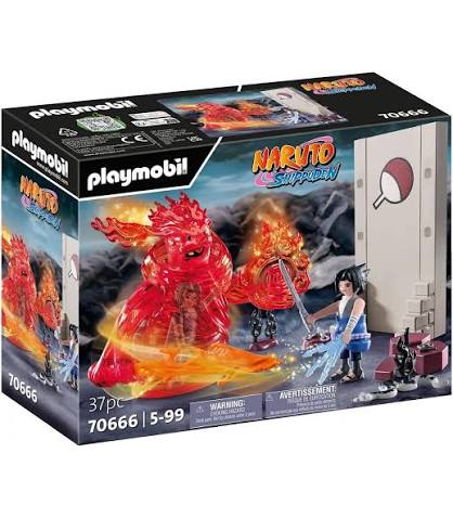 Playmobil Naruto Shippuden | Sasuke vs. Itachi (40666) | 37 Piezas | +5 Años