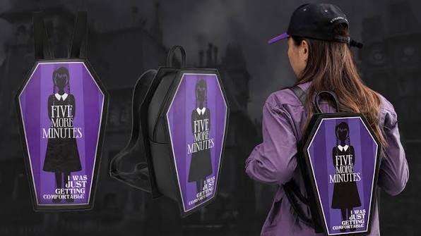 Miércoles Addams | Mochila Ataúd | Cinereplicas