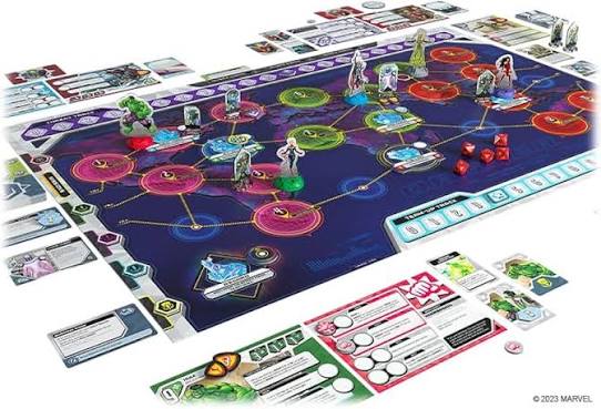 Marvel D.A.G.G.E.R. | Juego de Mesa Cooperativo Estratégico | 1-5 Jugadores | +12 Años | Fantasy Flight Games