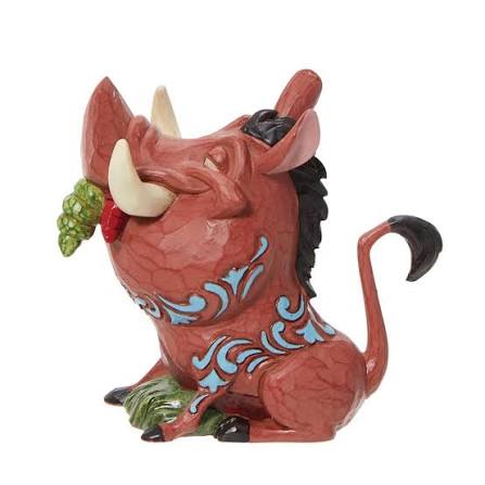 Pumbaa El Rey León | Mini Figura Decorativa Disney 7,5 cm | Enesco
