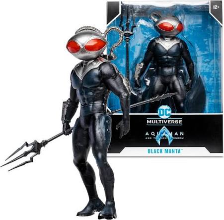 Black Manta | Figura Aquaman 2 Movie 12 pulgadas | McFarlane Toys