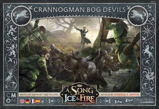 Canción de Hielo y Fuego: Lacustres Demonios del Pantano | Expansión de Miniaturas | 14+ | CMON