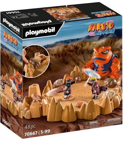 Playmobil Naruto Shippuden | Naruto vs. Pain (70667) | 48 Piezas | +5 Años
