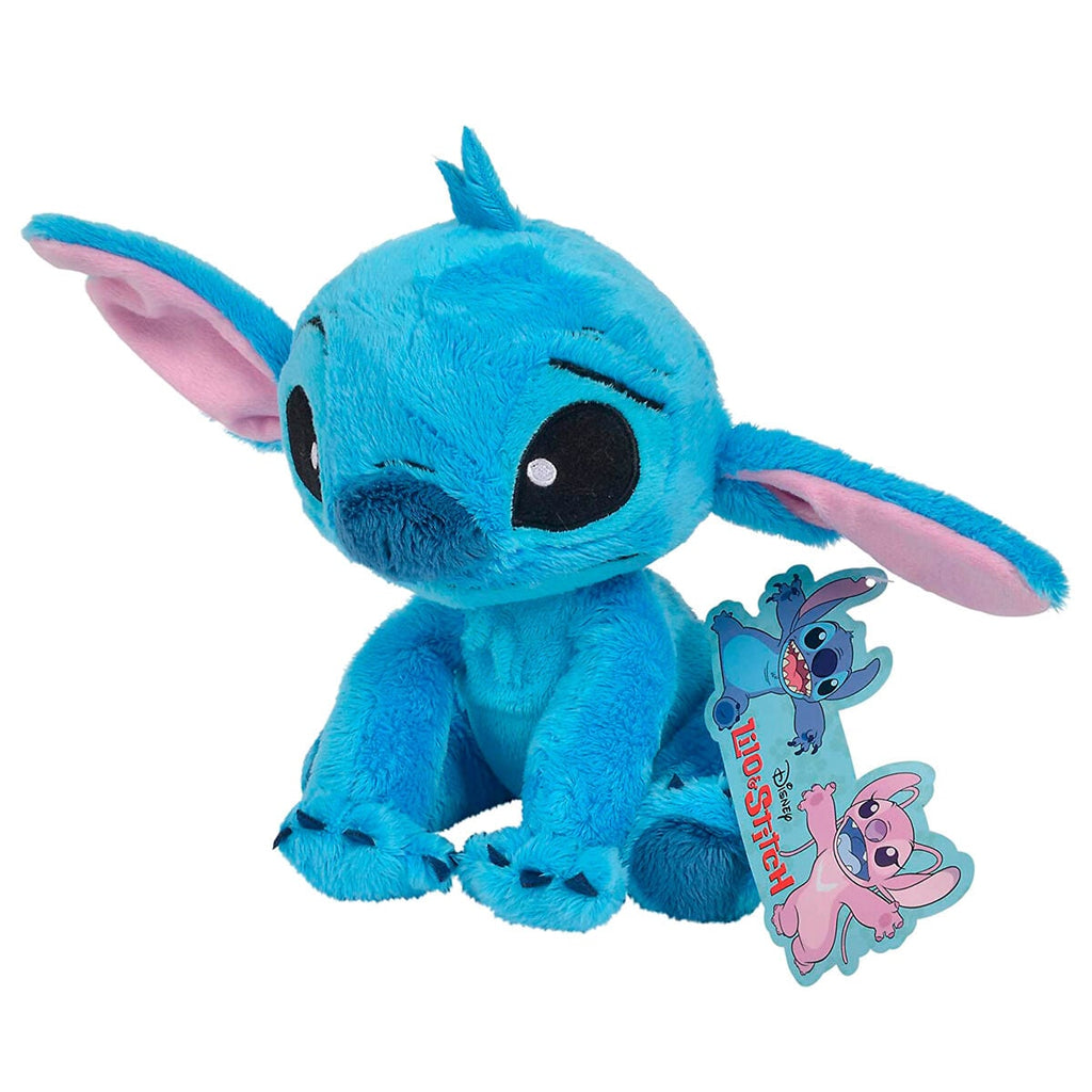 Stitch Peluche 25cm | Disney Lilo & Stitch | Diseño Oficial Suave | Juego y Decoración | Simba Toys