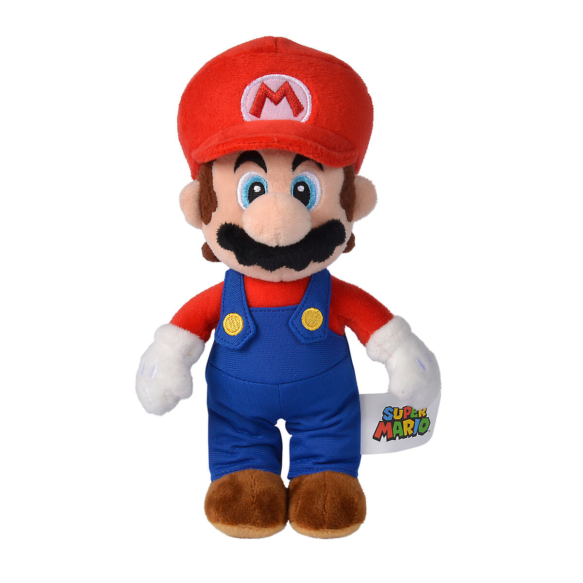 Mario Peluche 20cm | Super Mario Nintendo | Diseño Oficial Compacto | Juego y Colección | Simba Toys