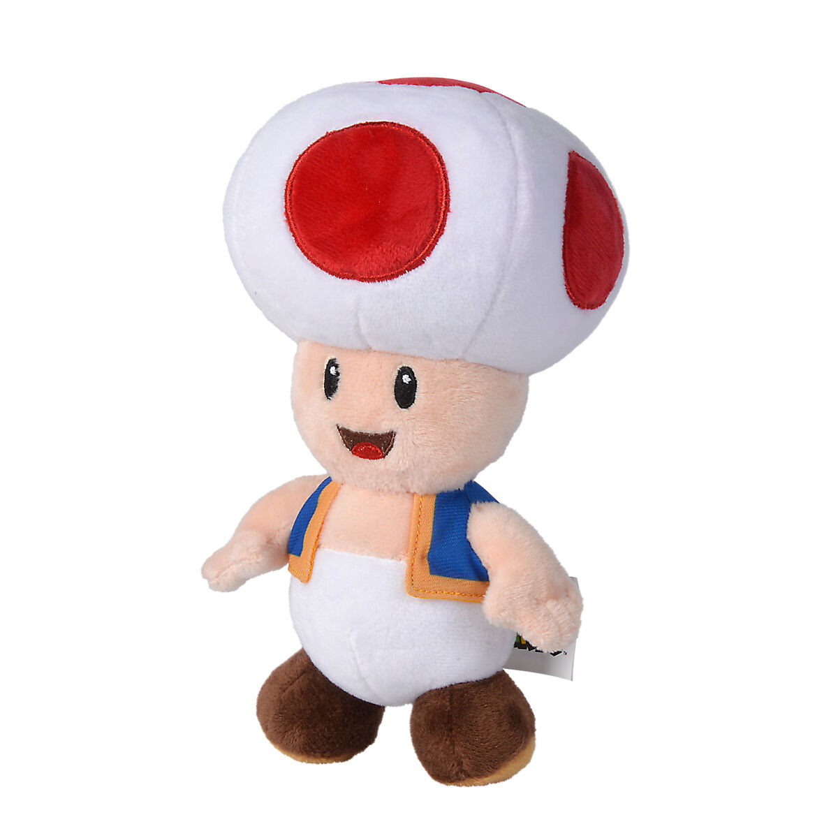 Toad Peluche 20cm | Super Mario Nintendo | Felpa Suave Oficial | Juego y Colección | Simba Toys