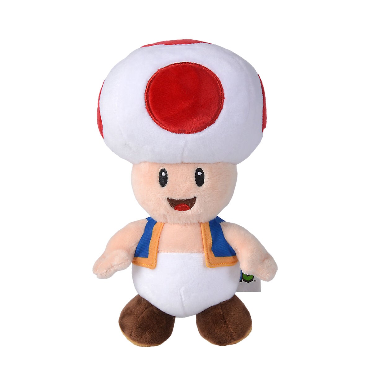 Toad Peluche 20cm | Super Mario Nintendo | Felpa Suave Oficial | Juego y Colección | Simba Toys