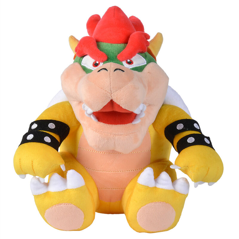 Bowser Peluche 30cm | Super Mario Nintendo | Diseño Oficial | Juego y Colección | Simba Toys