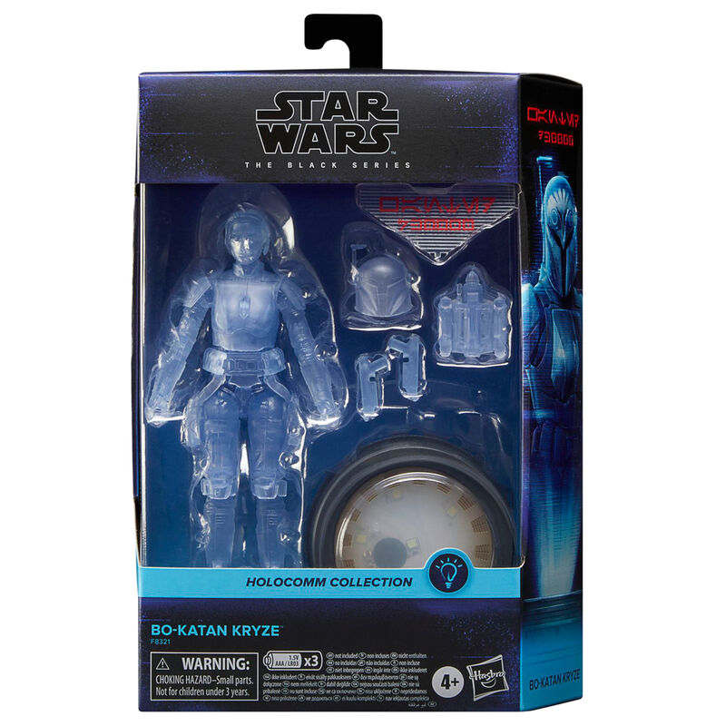 Figura hasbro star wars the black