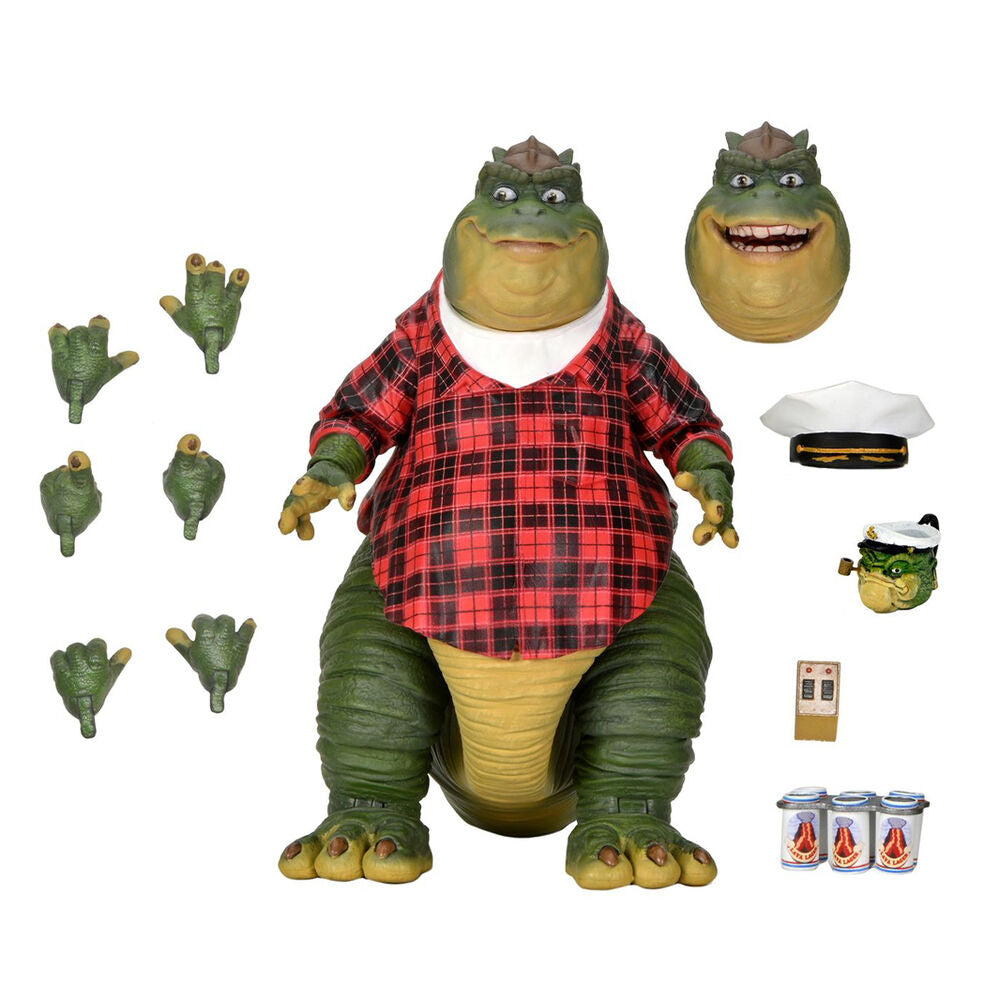 Ultimate earl sinclair scale action fig.