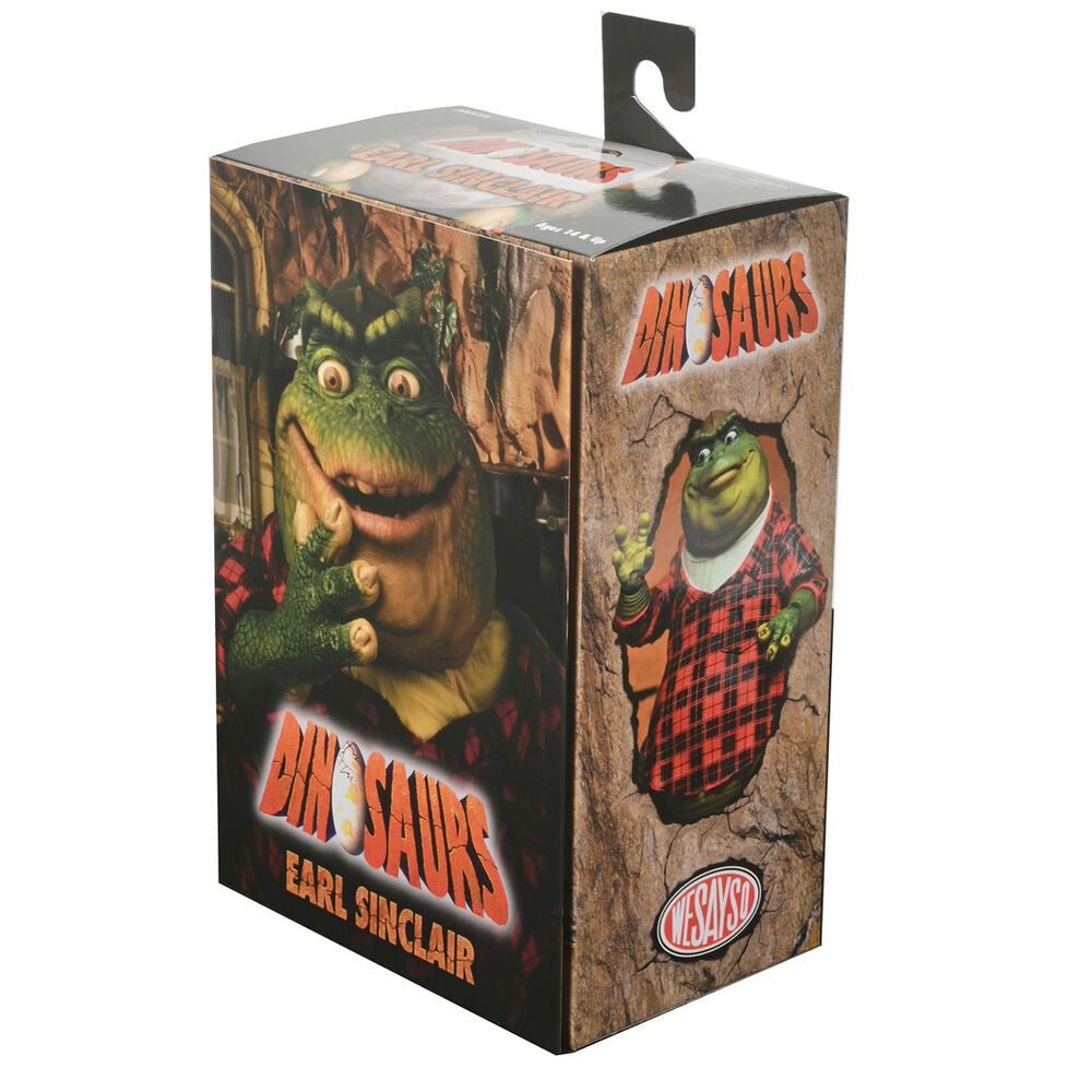 Ultimate earl sinclair scale action fig.