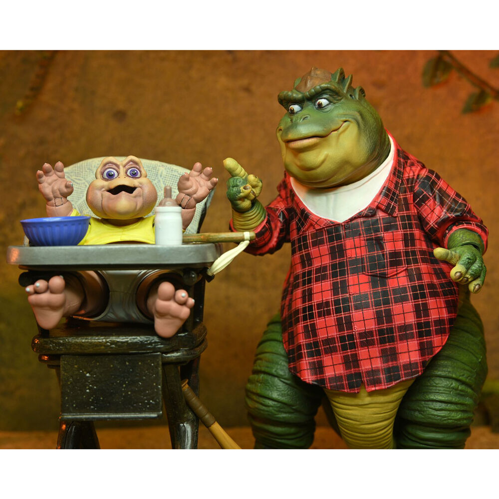 Ultimate earl sinclair scale action fig.