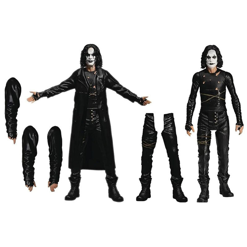 Set 2 Figuras Mezco Toyz The Crow Deluxe | 5 Points XL | 10cm Coleccionista