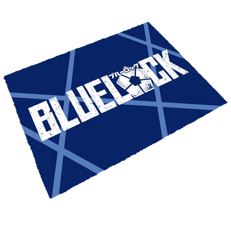 Felpudo 60x40 cm logo blue lock