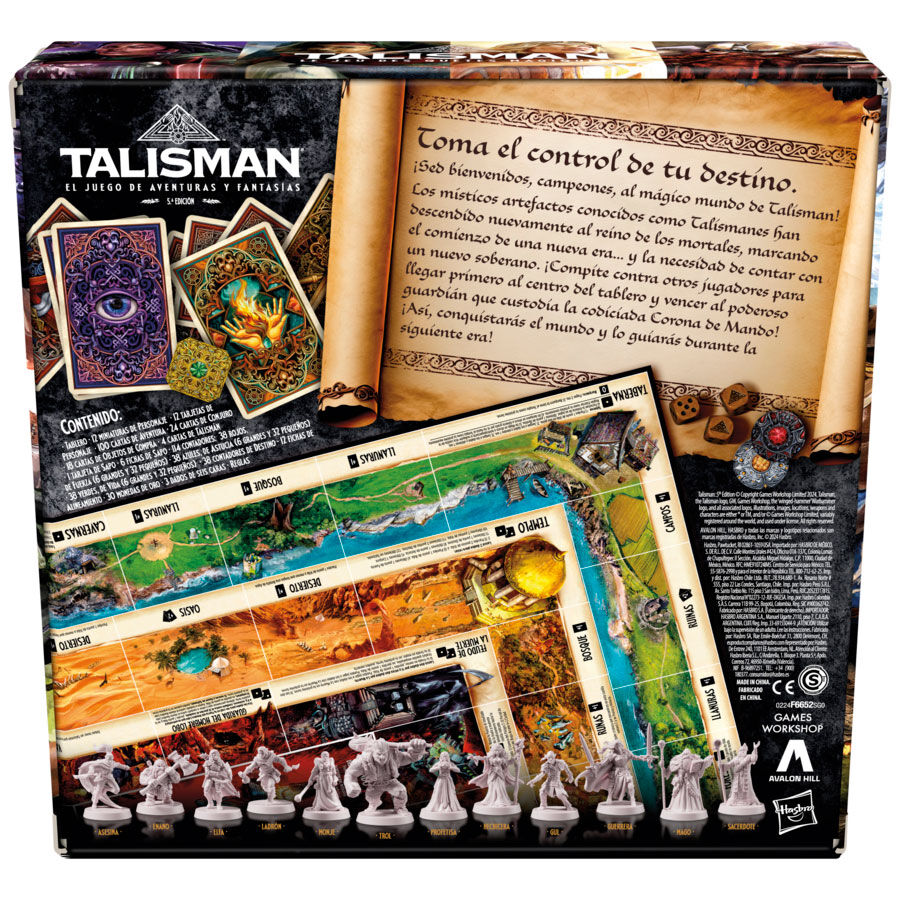 Juego mesa hasbro talisman: el juego