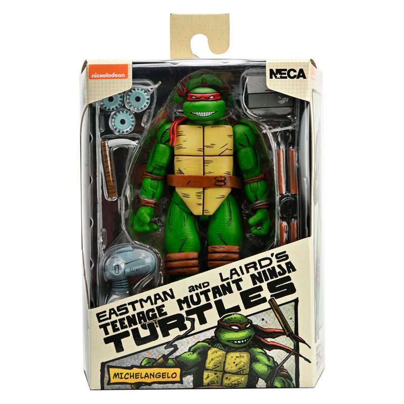 Figura NECA | Michelangelo | TMNT Mirage Comics Return to New York | 18 cm | Coleccionista