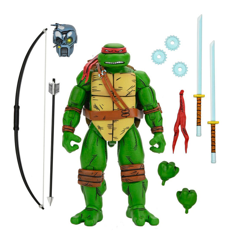 Figura NECA | Leonardo | TMNT Mirage Comics Return to New York | 18 cm | Coleccionista