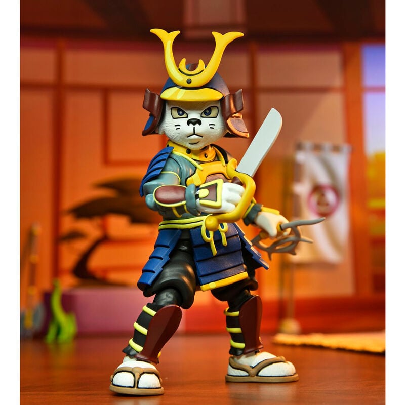 Figura NECA | Usagi Yojimbo Samurai Adventure | TMNT Scale Action | 18 cm | Coleccionista