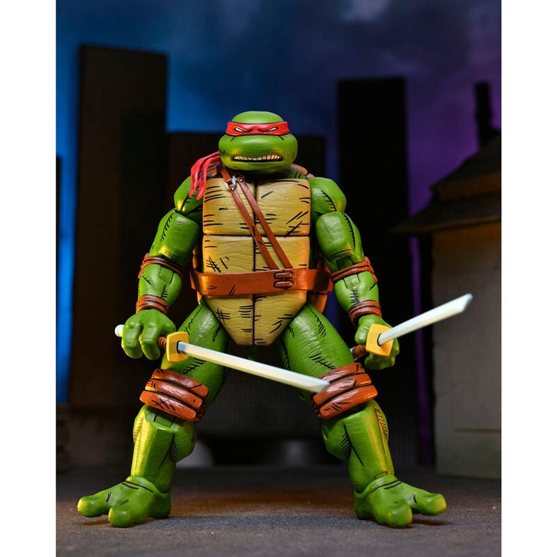 Figura NECA | Leonardo | TMNT Mirage Comics Return to New York | 18 cm | Coleccionista