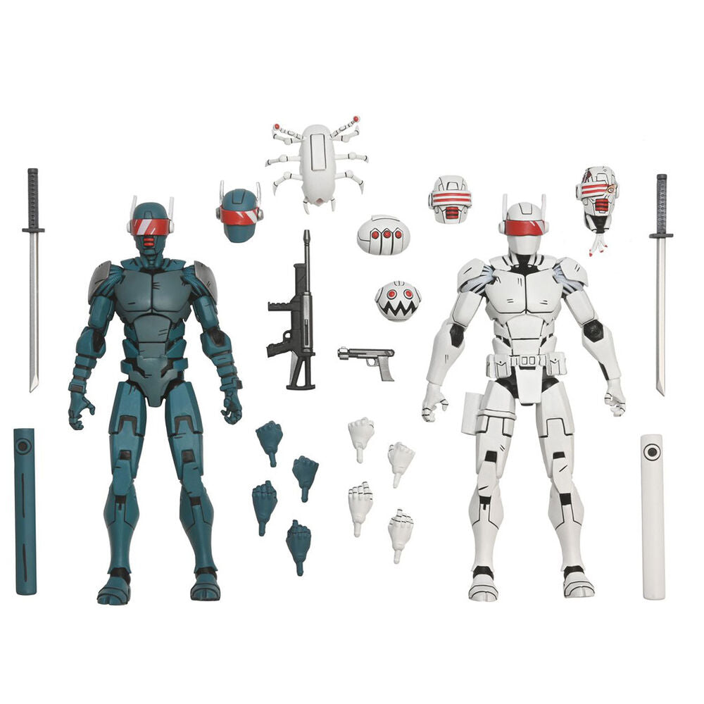Figura NECA | Synja Patrol Troop Reinforcements Pack 2 | TMNT The Last Ronin | 18 cm | Coleccionista